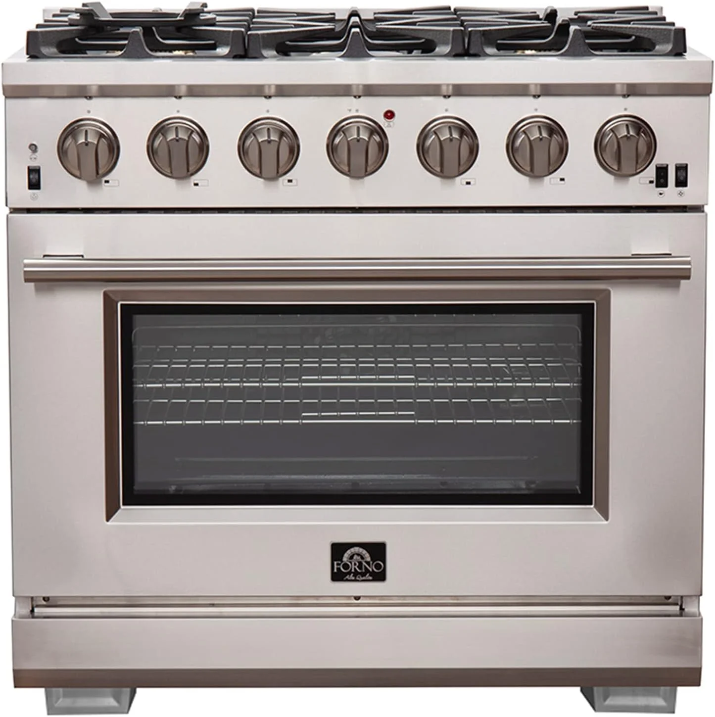 Capriasca – Titanium Professional 36 Freestanding Gas Range - Image 2