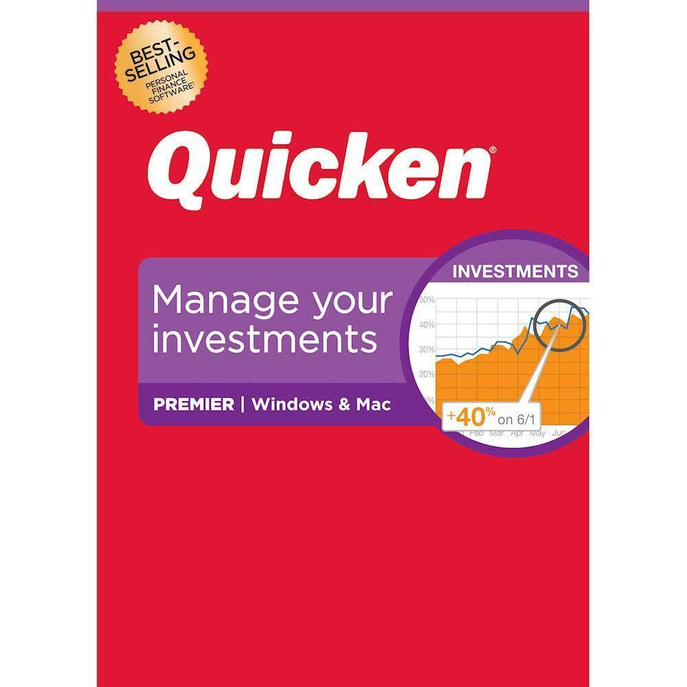 Quicken – Premier Personal Finance (1-Year Subscription) – Mac|Windows