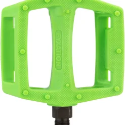 Alternative view of Fyxation Gates PC Pedals Green
