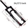 AMeLL 27.5/29 Inch DH MTB Fork 120mm Travel, 1-1/2 Tapered Mountain Bike Suspension Fork (Color : Remote, Size : 27.5”)