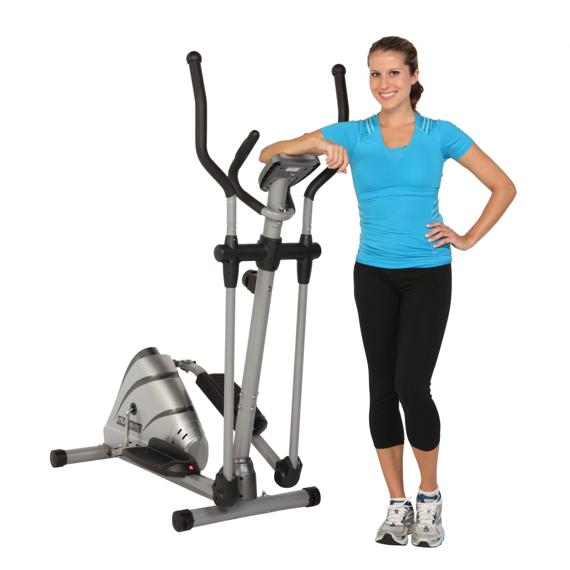 Exerpeutic 1000Xl Heavy Duty Magnetic Elliptical with Pulse