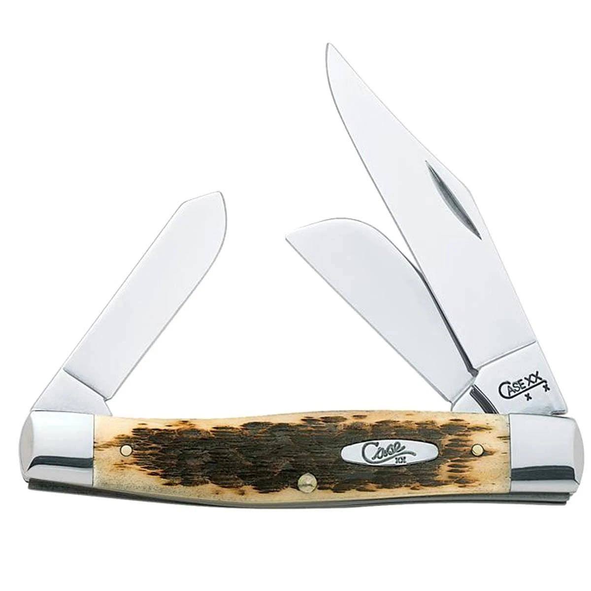 Case Large Stockman Amber Bone - Image 2