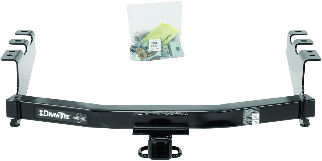Draw-Tite 76016 Class 4 Trailer Hitch, 2 Inch Receiver, Black, Compatible with 2014-2018 Chevrolet Silverado 1500, 2014-2018 GMC Sierra 1500 - Image 2