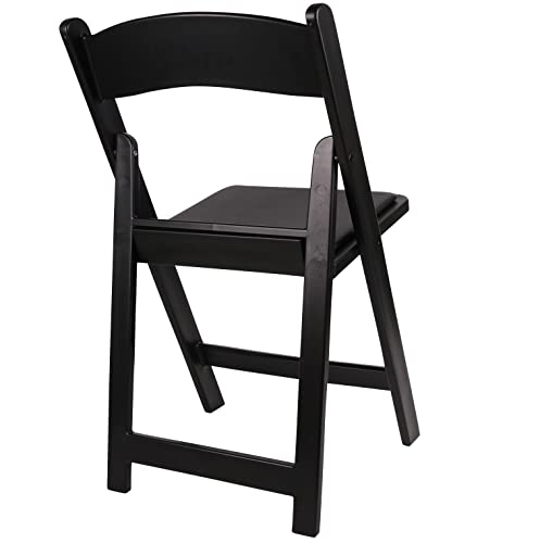 BTEXPERT Set of 4, Resin Folding Chair Vinyl Padded Seat Indoor Outdoor Lightweight Set for Home Event Party Picnic Kitchen Dining Church School Weddings - Image 4