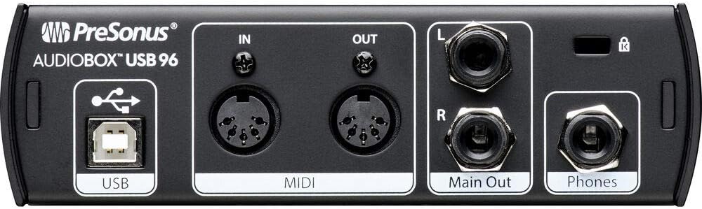 Presonus AudioBox 96 Studio Audio Interface with Creative Software Kit and Studio Bundle and CR5-X Pair Studio Monitors with Isolation Pads with and 1/4 Cables - Image 3