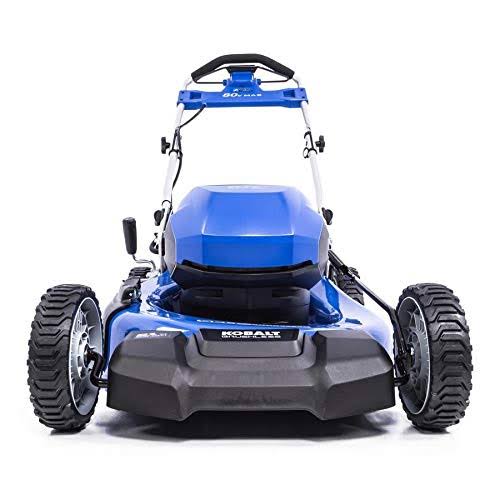 Kobalt 80-Volt Max Brushless Lithium Ion Self-Propelled 21-in Cordless Electric Lawn Mower KMP 6080-06 - Image 4