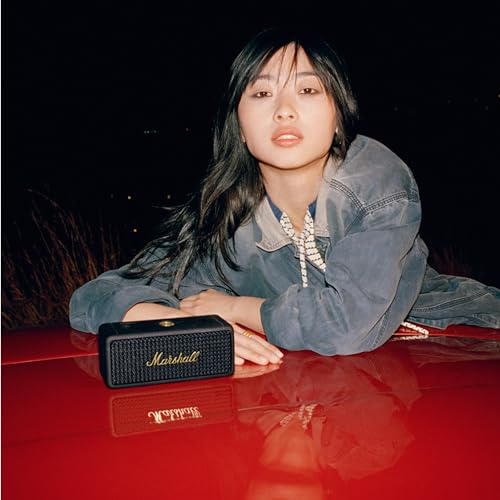 Marshall Emberton II Portable Bluetooth Speaker, Black & Brass - Image 23