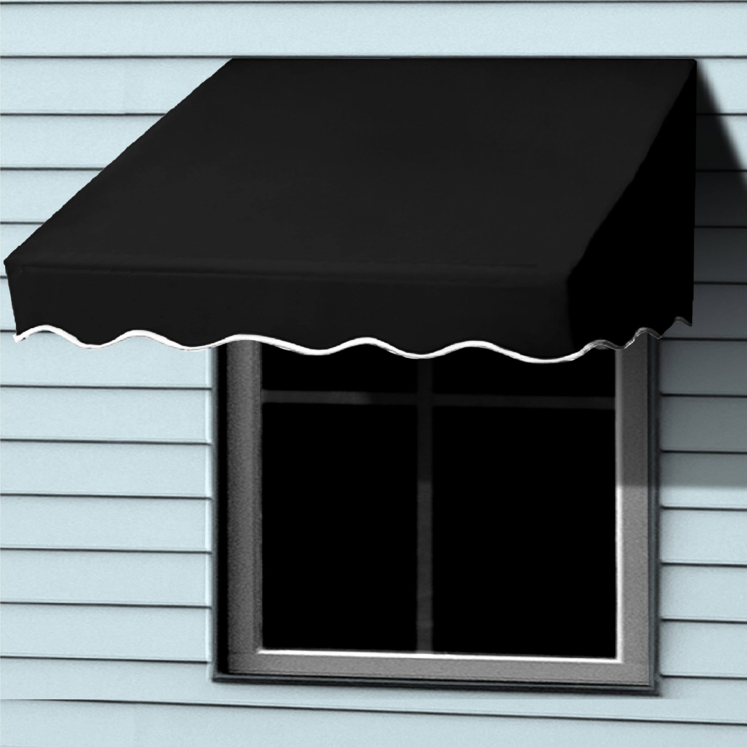 Aleko 8 x 2 ft. Window / Door Awning Canopy Blue - Image 5