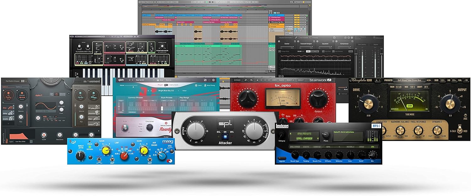 Presonus AudioBox 96 Studio Audio Interface with Creative Software Kit and Studio Bundle and CR5-X Pair Studio Monitors with Isolation Pads with and 1/4 Cables - Image 5
