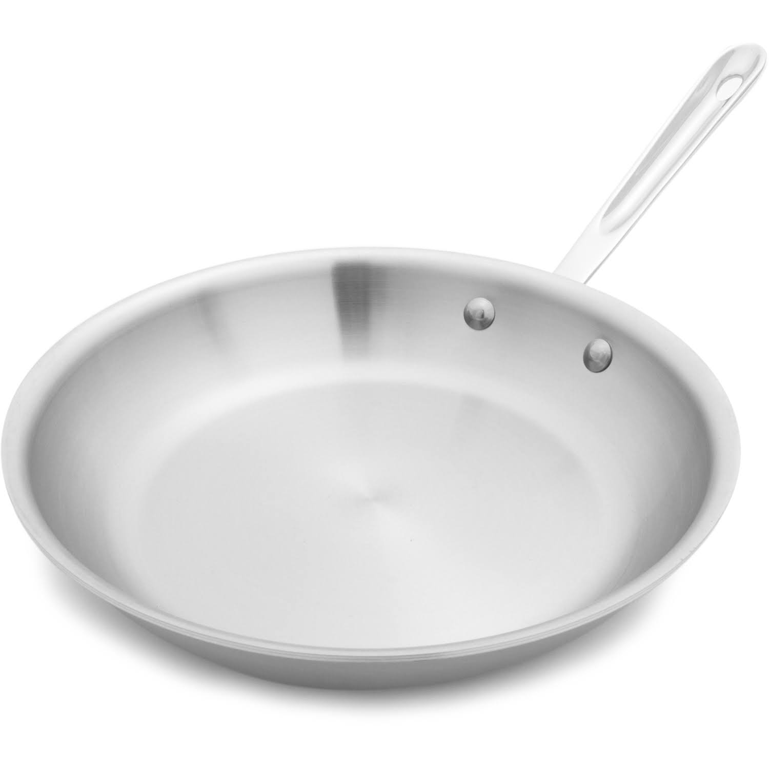 All-Clad D5 Brushed Stainless Steel 8×22 Fry Pan - Image 2