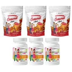 Duodenal Switch Vitamin Pack – Chewables Size: 3-Month Supply, BariatricPal Multivitamin ONE: Orange Citrus Chewable – Iron Free, BariatricPal Calcium Citrate Soft Chews: Caramel Apple