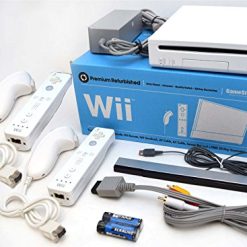 Nintendo Wii Video Game System 2-REMOTE, 2-NUNCHUK Bundle RVL-001 GameCube Family Console WHITE
