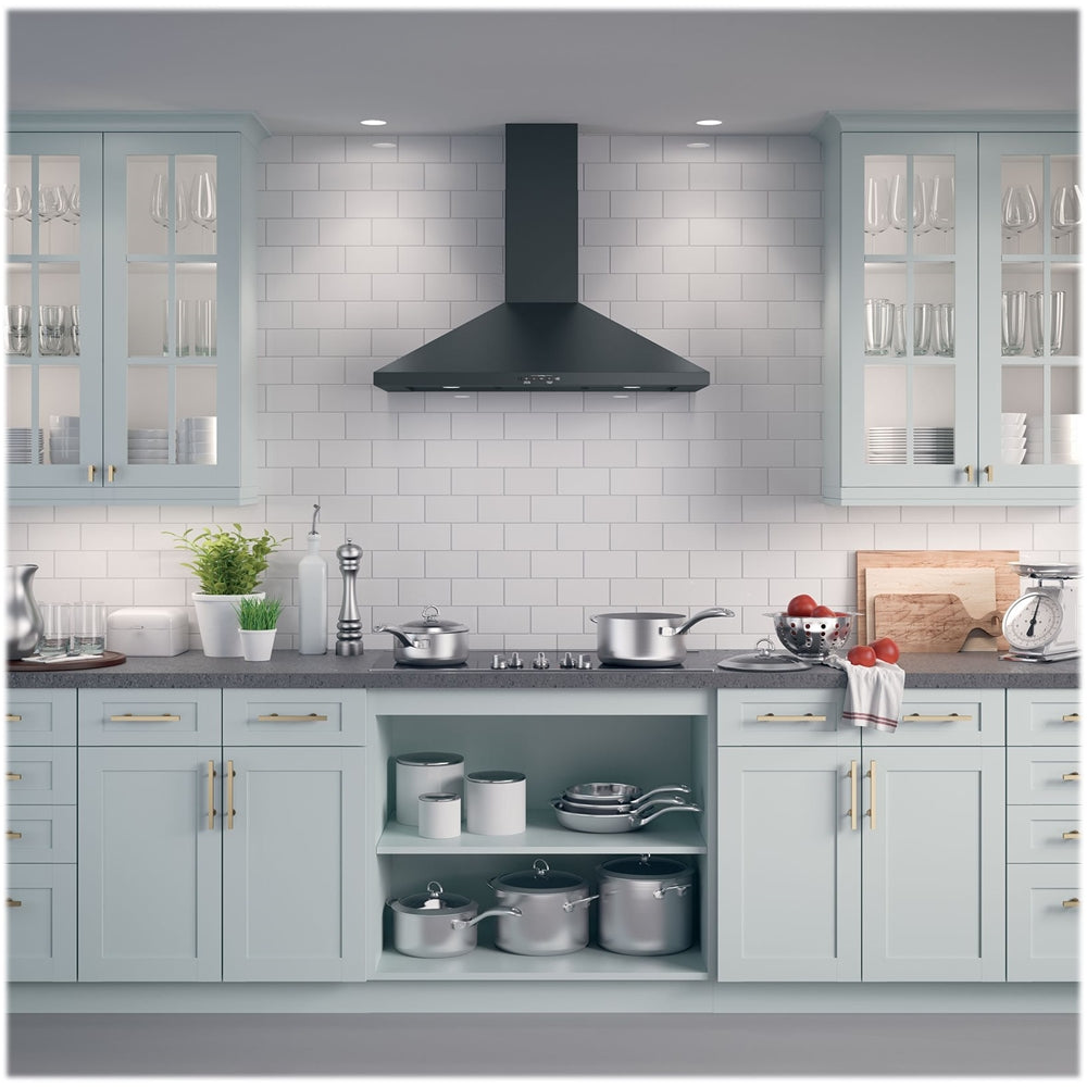 GE – 36 Convertible Range Hood – Black slate - Image 2