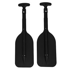 Alternative view of 2Pcs Telescopic Kayak Paddle Rafting Boat Paddle Canoe Oars Plastic Aluminum Alloy Boat Oars