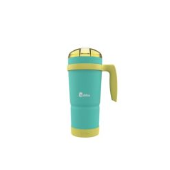 Alternative view of Bubba Envy S Vacuum-Insulated Stainless Steel Tumbler with Lid, 32 oz ?C Removable Bumper and Handle ?C Sweat Resistant and BPA-Free – Ideal for Work, Travel or Poolside – Island Lemon