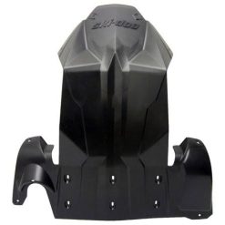 Ski-Doo New OEM, Impact Resistant Polypropylene Full Body Skid Plate, 860200605, Black
