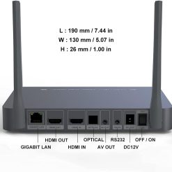 Alternative view of Zidoo Z9X 4K Media Player Android 9.0 2G+16G Android VS10 Image Quality Engine Android TV Box with HDR10+