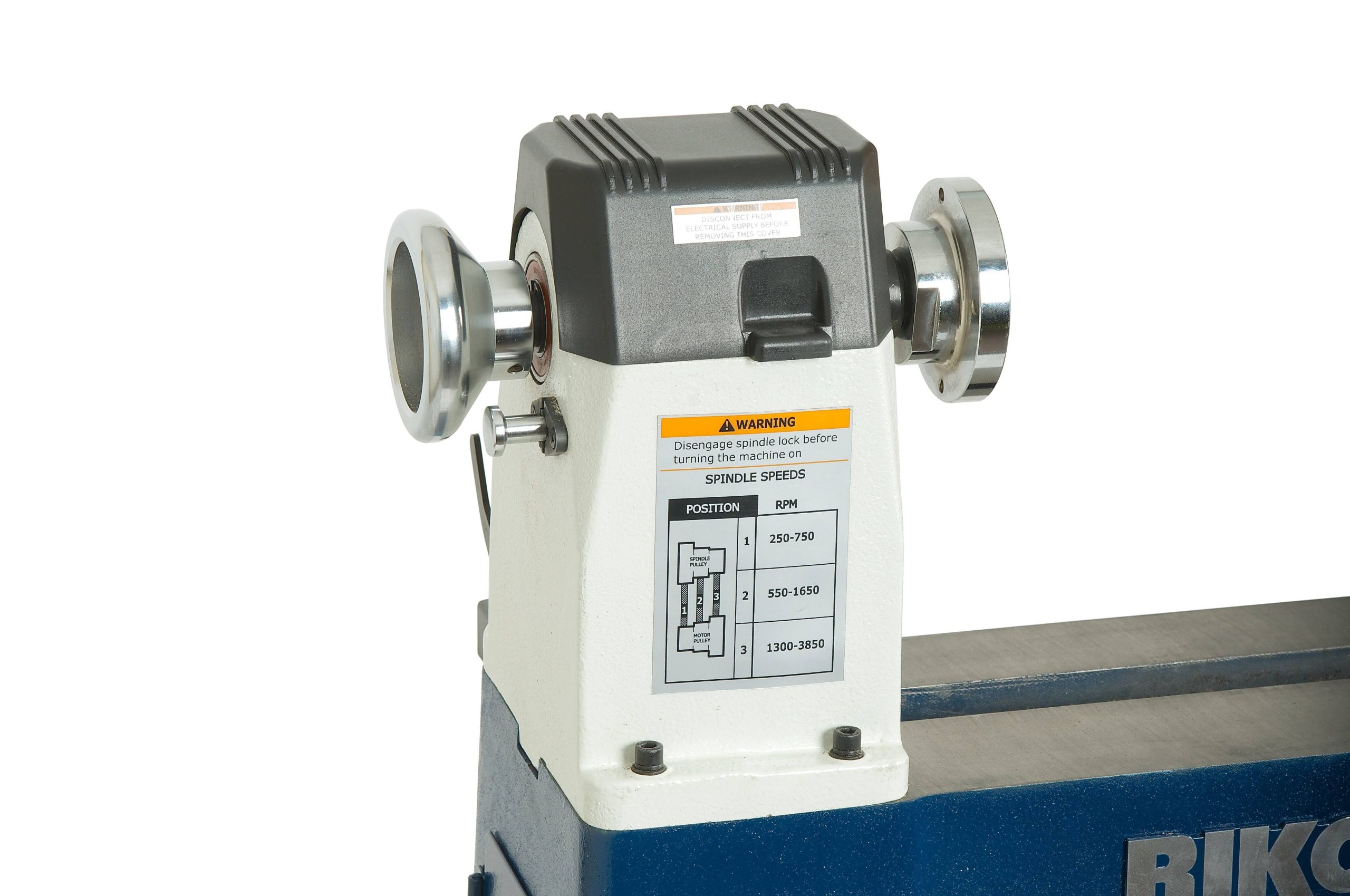 Rikon 70-220VSR 12.5 inch x 20 inch Midi Lathe VSR - Image 4