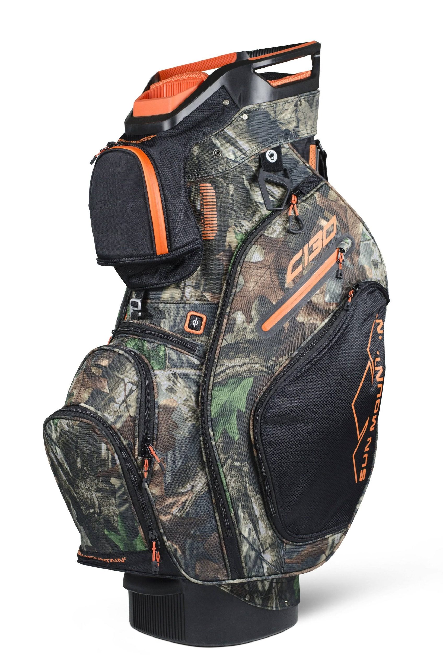 Sun Mountain 2018 C-130 Cart Bag | Navy/White/Red - Image 4