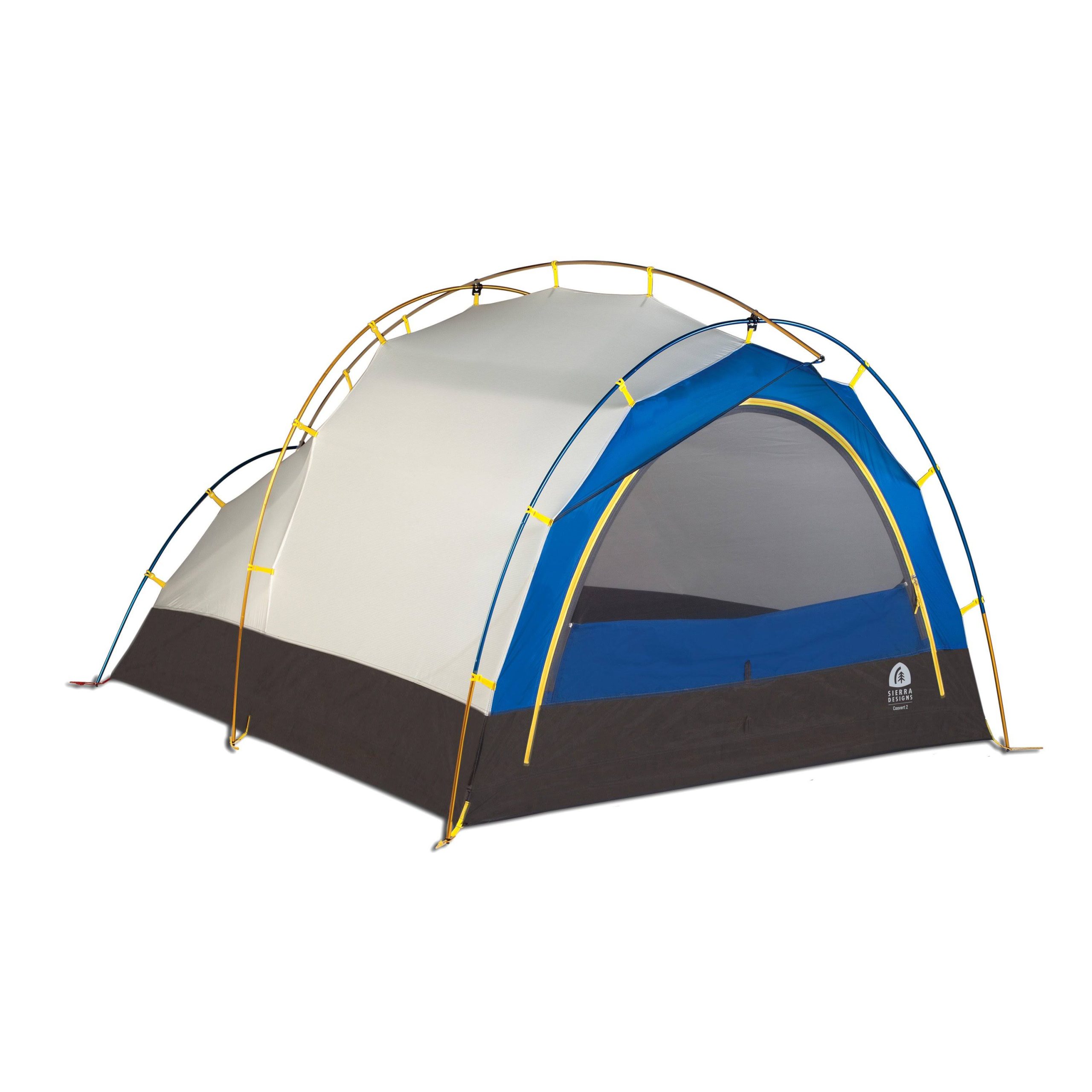Sierra Designs Convert 2 Tent – 2 Person 4 Seasons-Yellow/Blue - Image 4