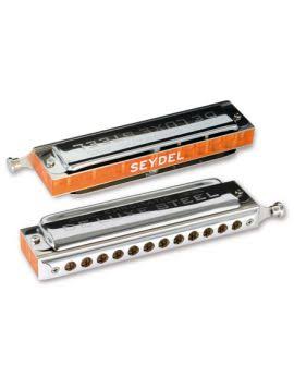 SEYDEL Chromatic Deluxe Steel Solo Harmonica Low F - Image 3