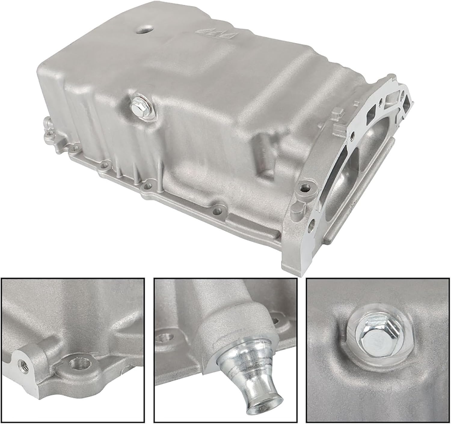 WFLNHB Engine Oil Pan 264-181 L3K910400H Replacement for Mazda 3 2007-2013 Replacement for Mazda 6 2006-2007 Replacement for Mazda CX-7 2007-2012 2.3L - Image 6
