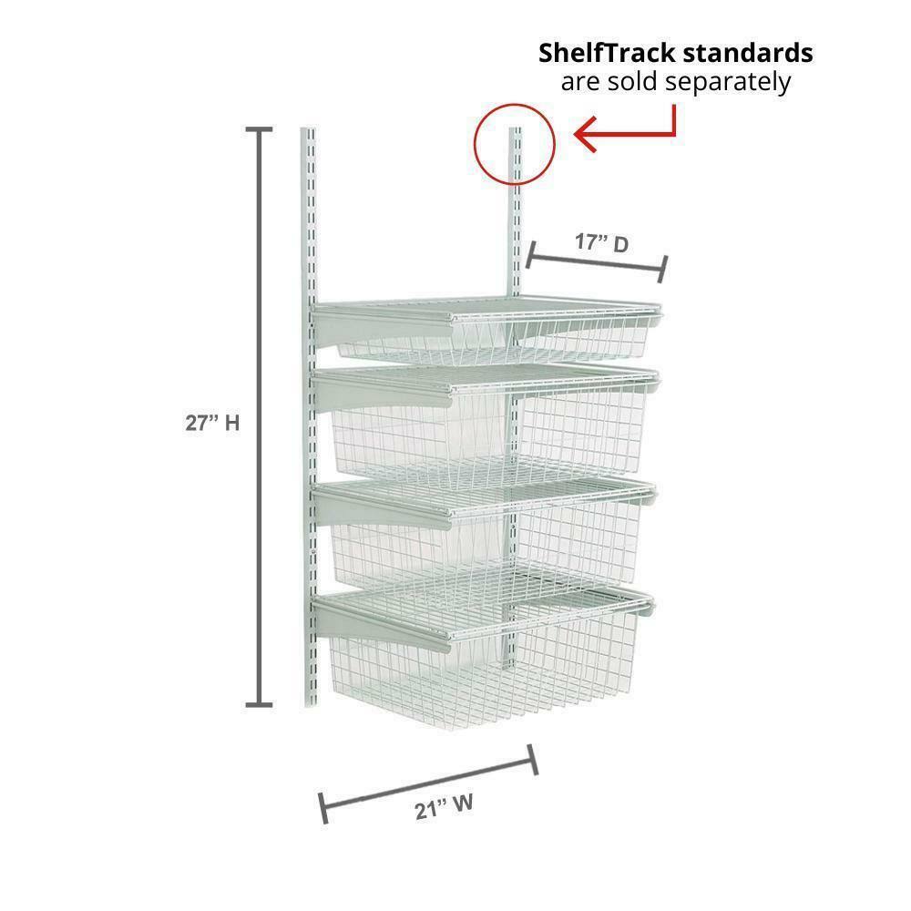 ClosetMaid 2815 ShelfTrack 4-Drawer Kit - Image 3