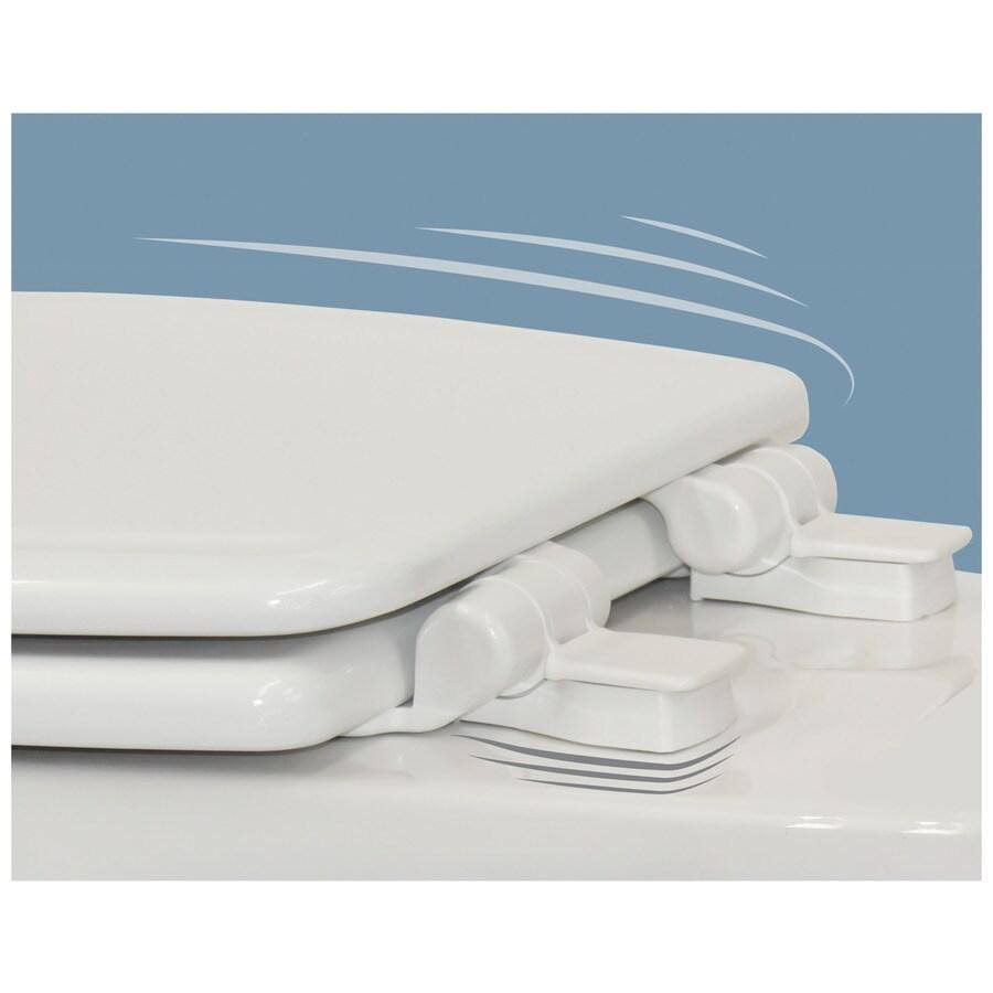Church White Elongated Slow-Close Toilet Seat | 1748SLOW 000 - Image 2