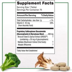 Alternative view of Avmacol Extra Strength Sulforaphane Production System for Immune Support, 75 Tablets