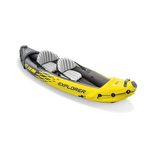 Intex Explorer K2 Kayak, 2-Person Inflatable Kayak Set with Aluminum Oars - Image 11