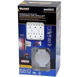 Reliance Control CORPORATION Wkpbn30 Portable Generator Through-the-Wall Pwr TRANSFER Kit, Emw3790037, Power TRANSFER Kit, Creat