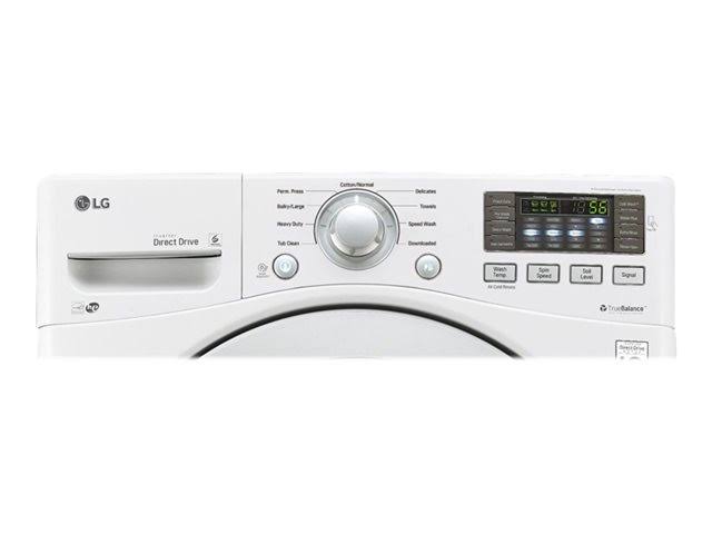LG WM3270CW 4.5 Cu. ft. White Front Load Washer - Image 3