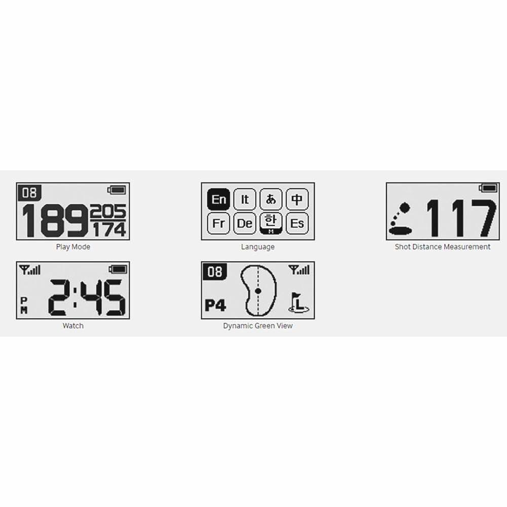 GolfBuddy Voice 2 Talking Golf GPS Rangefinder – Grey - Image 2