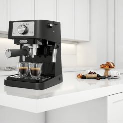 De’Longhi – Stilosa 15 Bar Pump Espresso Machine EC260BK – Black and Stainless