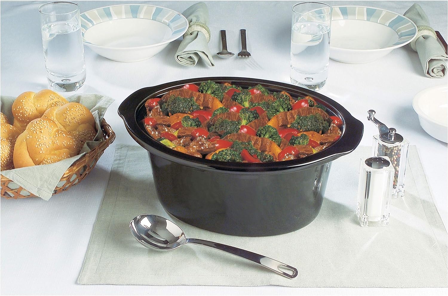 Crock-Pot 4-Quart Smart-Pot Programmable Slow Cooker, Silver - Image 6