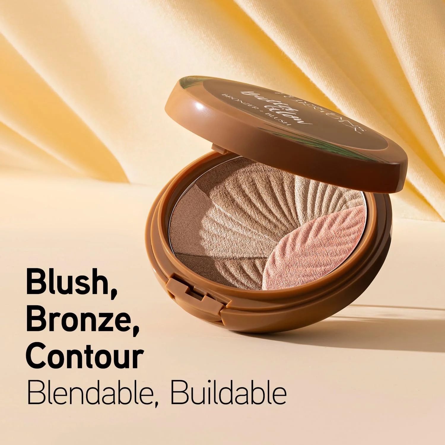 Physicians Formula Butter Glow Bronzer + Blush, Ultra Creamy 2-In-1 Formula, Illuminating & Moisturizing Butter Blend – Healthy Glow - Image 2