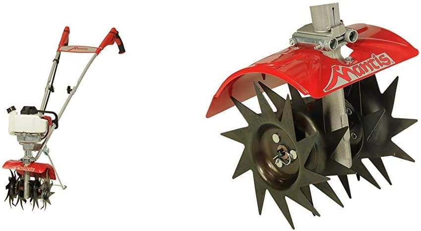 Mantis 7940 4-Cycle Gas Powered Cultivator, red - Image 2