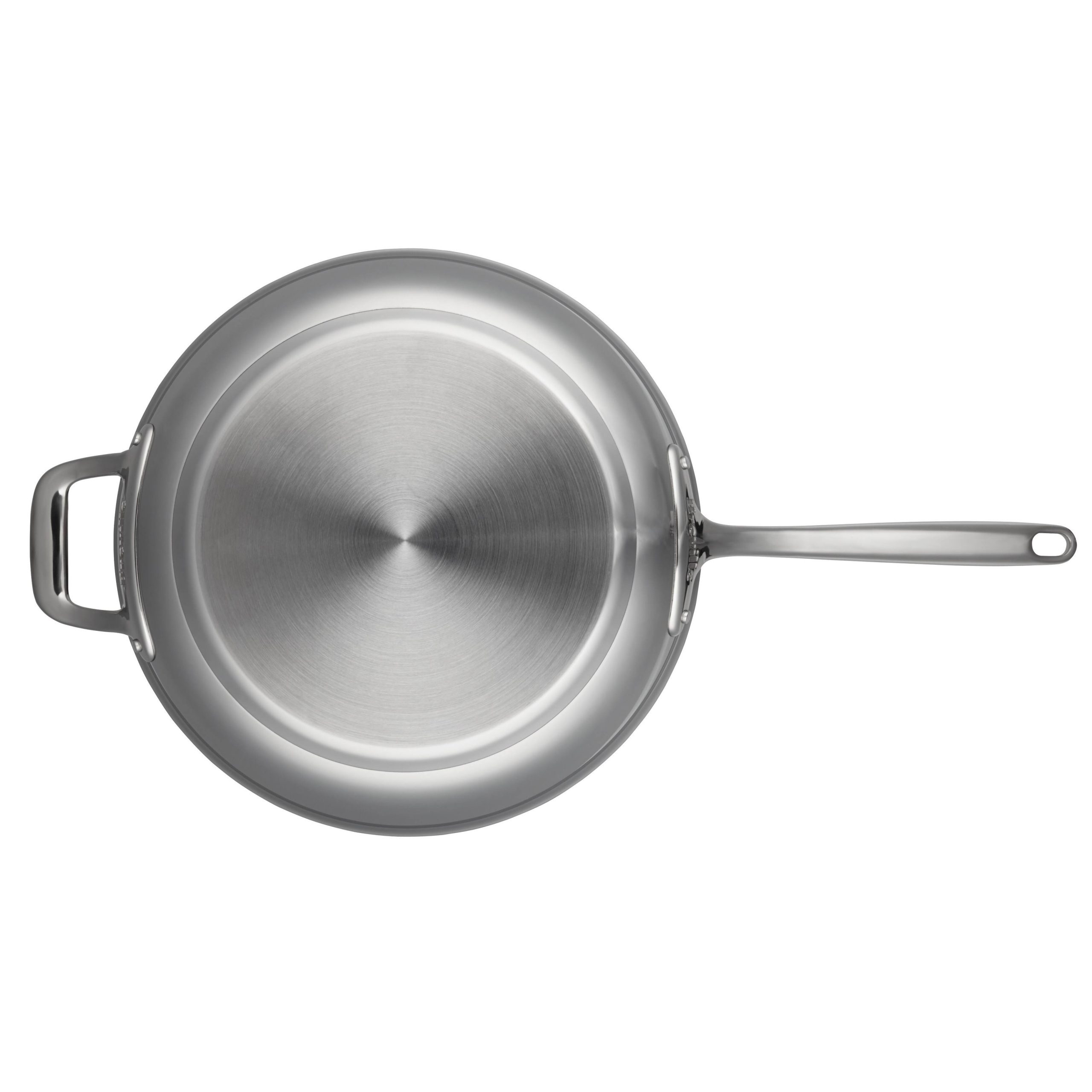 Breville Thermal Pro 12.5×22 Clad Stainless Steel Fry Pan with Helper Handle - Image 3