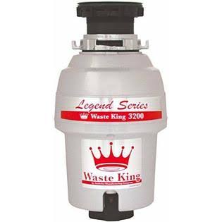 Waste King Legend Series 3/4 HP Compact Size Continuous Feed Garbage Disposal L-3200