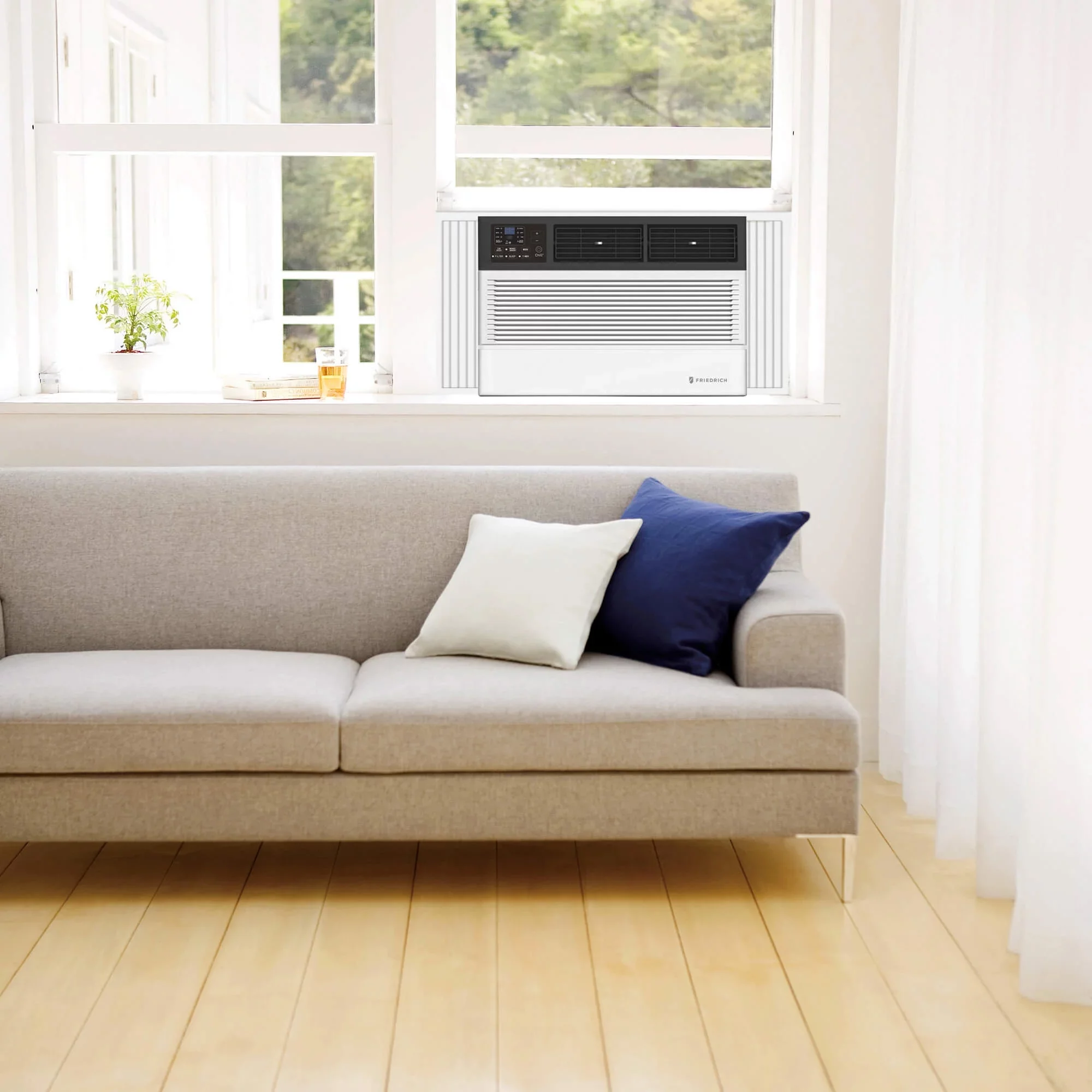 Friedrich Chill Premier Wi-Fi Controlled Air Conditioner Window Unit, White - Image 12