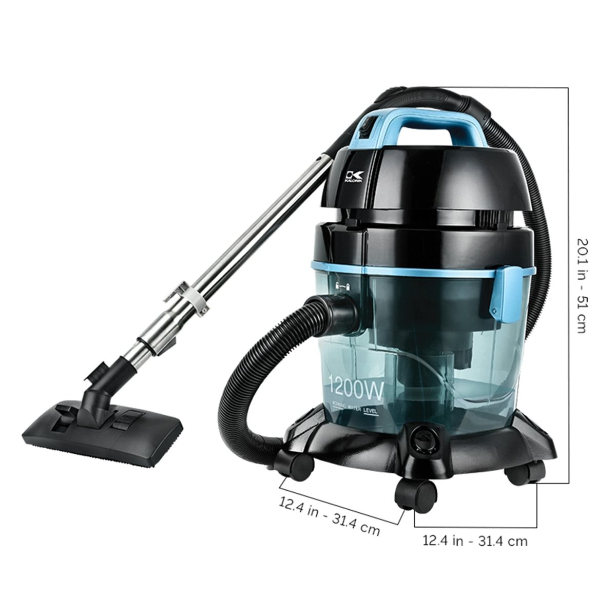Water Filtration Vacuum Cleaner, Blue - Image 2