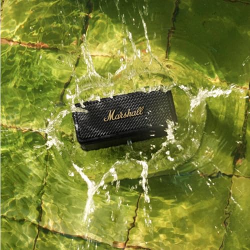 Marshall Emberton II Portable Bluetooth Speaker, Black & Brass - Image 25
