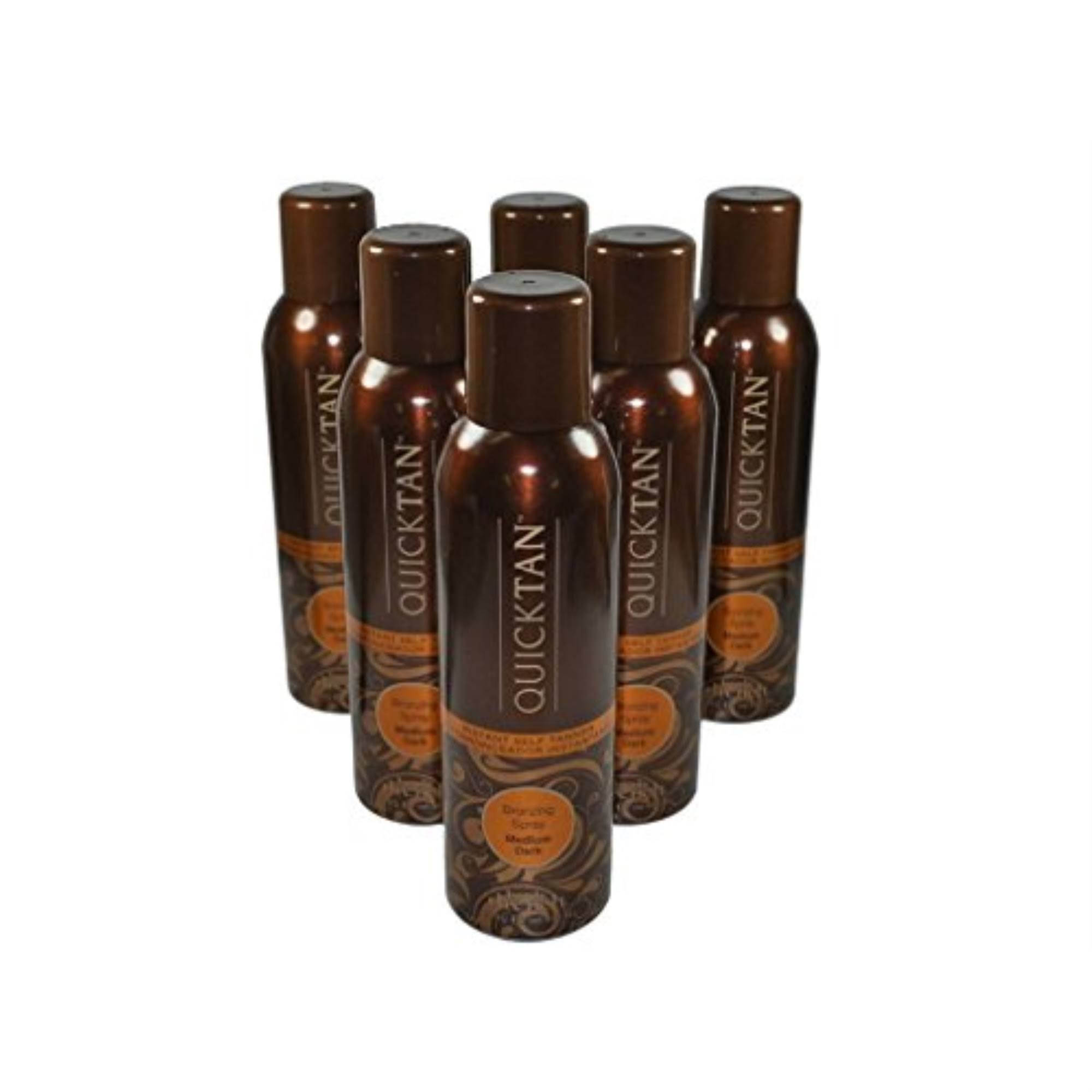Body Drench Quicktan Quick Tan Bronzing Spray Medium Dark The Perfect Ultra Bronzing Self-Tanner A Fast-Drying Formula – Size 6