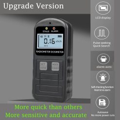 Alternative view of [Upgrade Version]Nuclear Radiation Detector,High Sensitivity and Accuracy Geiger Counter Radiation Detector Dosage Dosimeter Alarm Device