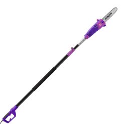 Sun Joe Swj803e-prp 10×22 Purple Electric Multi-Angle Pole Chain Saw