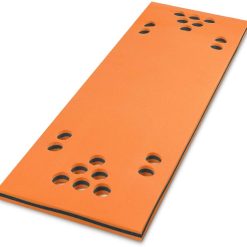 Goplus Floating Pong Table, 3-Layer Tear-Resistant Foam Water Pad Mat with Cup Holes for Lake Pool Game
