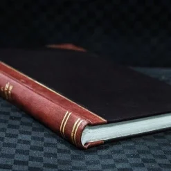 The strong hand, by Warwick Deeping; with frontispiece in color by A.C. Michael (1912) [Leatherbound]