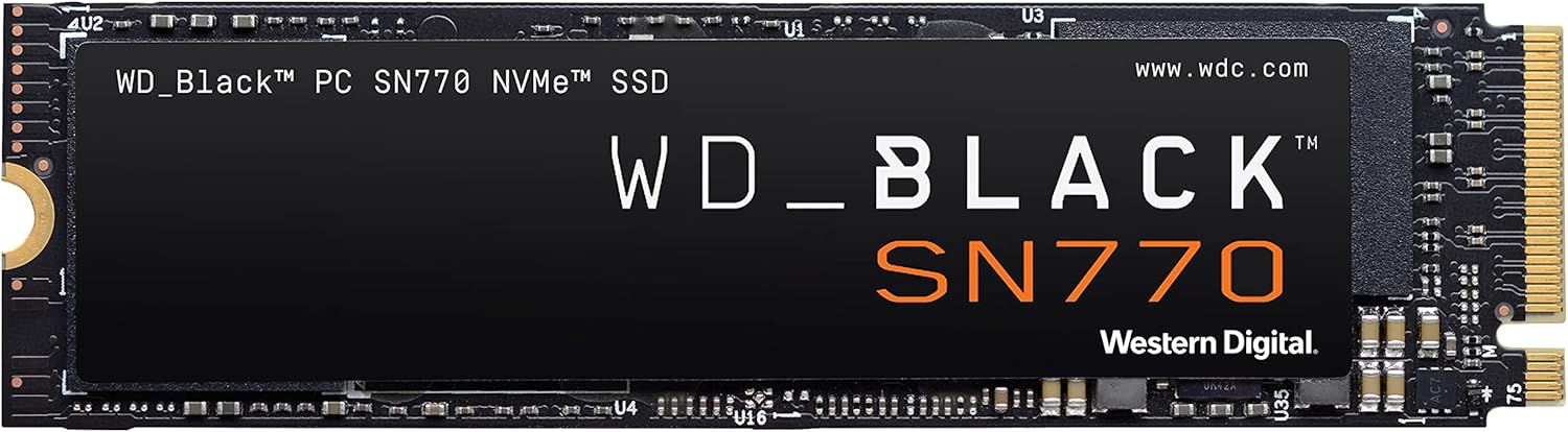 WD_BLACK 1TB SN770 NVMe Internal Gaming SSD Solid State Drive – Gen4 PCIe, M.2 2280, Up to 5,150 MB/s – WDS100T3X0E - Image 8