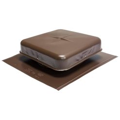 Air Vent RVA51BR Roof Vent Square Aluminum Brown – Pack of 12