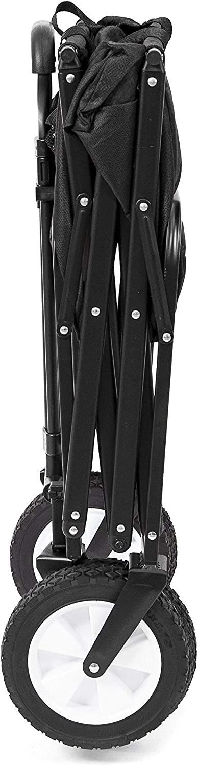 MacSports Collapsible Folding Outdoor Utility Wagon?? Black - Image 4